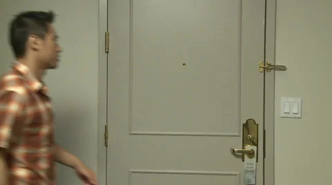 Room Service Stock Footage 27352780