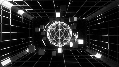 Room in space Stock Footage 190609630