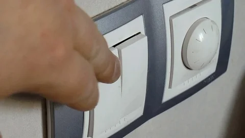 Room switch Stock Footage 78303266