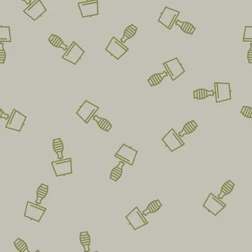 Room table lamp line seamless pattern 스톡 일러스트