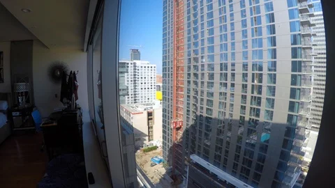 Room with a View Stock Footage 94360736