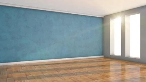 Room, wall and floor Stock Illustration