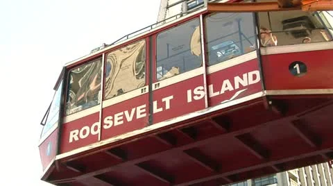 Roosevelt Island Tram  Stock Footage 22159547