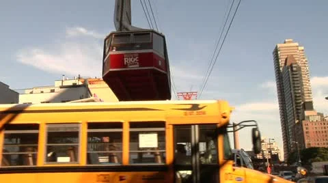Roosevelt Island Tram  Video stock 22159903