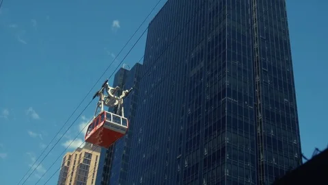Roosevelt Island Tramway 库存影片 76853238