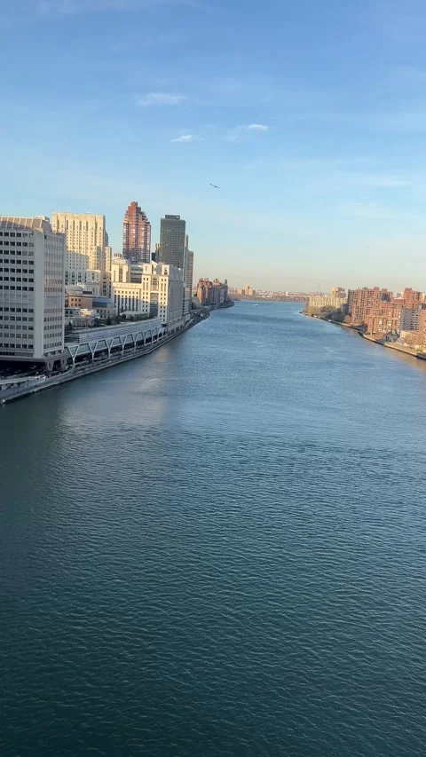 Roosevelt Island Tramway Stock Footage 245555806