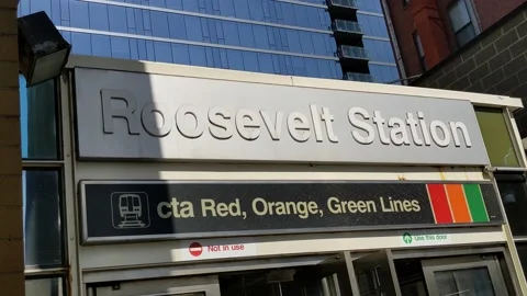 Roosevelt Station Sigange Stock-Footage 163542753