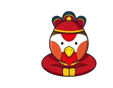 Rooster Chinese Stock Illustration