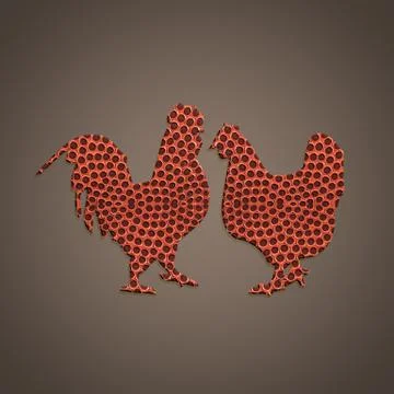 Rooster Stock Illustration