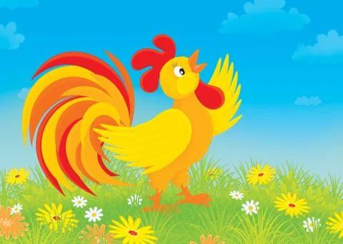 Rooster Stock Illustration
