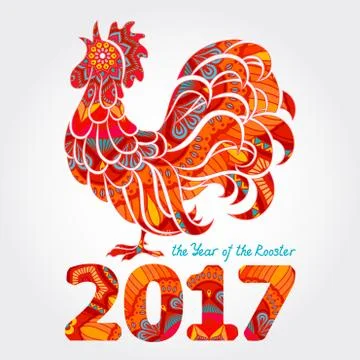 Rooster Stock Illustration