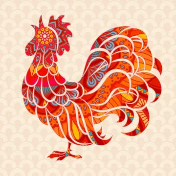 Rooster Stock Illustration