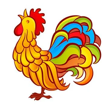 Rooster Stock Illustration