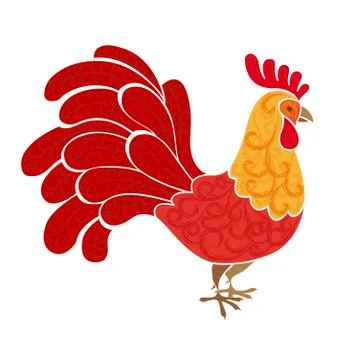 Rooster Stock Illustration