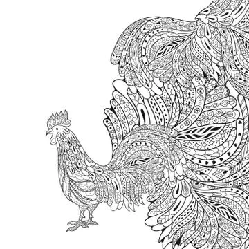 Rooster Stock Illustration