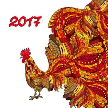 Rooster Stock Illustration