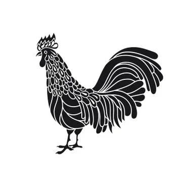 Rooster Stock Illustration