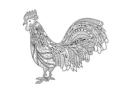 Rooster Stock Illustration