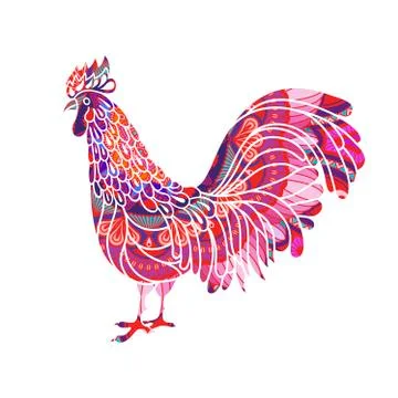 Rooster Stock Illustration