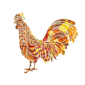 Rooster Stock Illustration