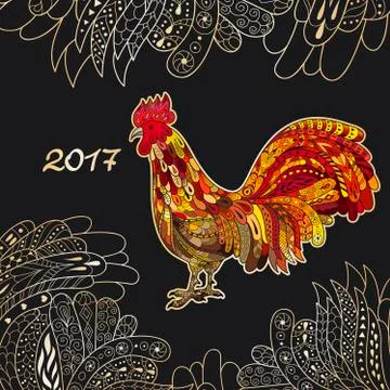 Rooster Stock Illustration