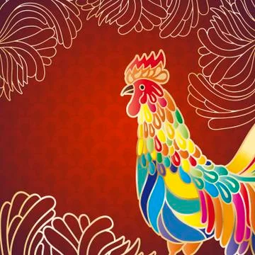 Rooster Stock Illustration