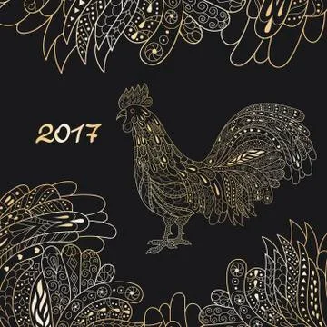 Rooster Stock Illustration