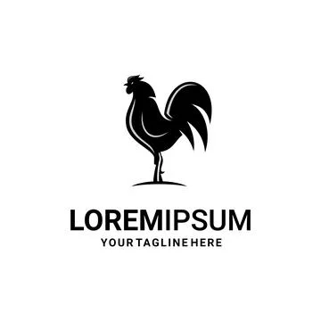 ROOSTER Illustrazione stock