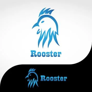 ROOSTER LOGO 2 Stock Illustration