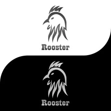 ROOSTER LOGO 5 Stock Illustration