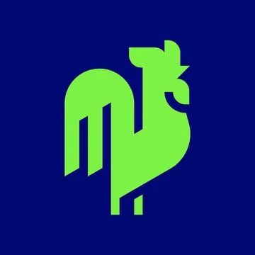 Rooster Logo Stock Illustration