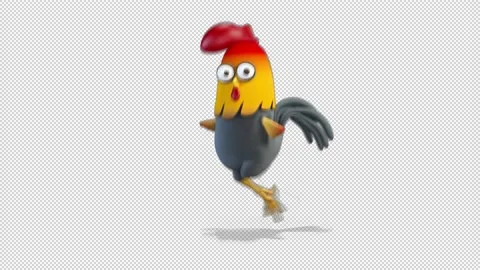 Rooster Runs Stockbeeldmateriaal 163295862