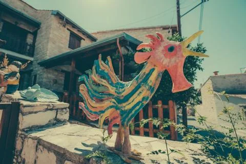 Rooster statue Stock Photos