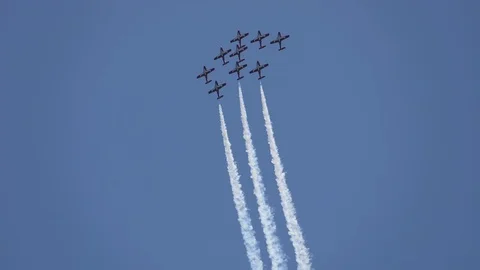 Rooster Tails Stock Footage 129259546