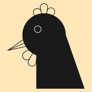 Rooster vector illustration design Stock Illustration