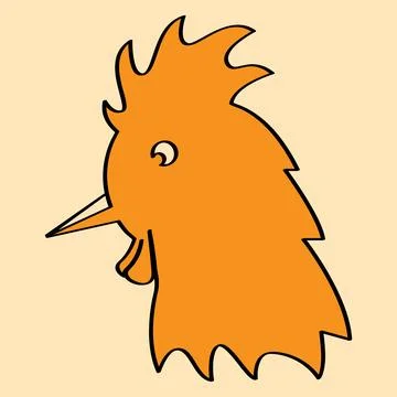 Rooster vector illustration design Stock Illustration