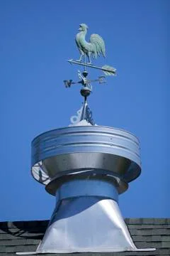 Rooster Weathervane Stock Photos