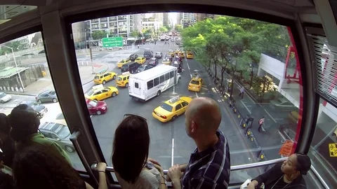 Roosvelt Island Tramway 2 Video stock 76686029