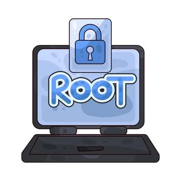 Root Access illustration Stock Illustration