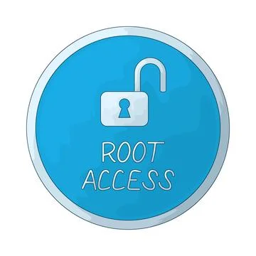 Root Access illustration Stock Illustration