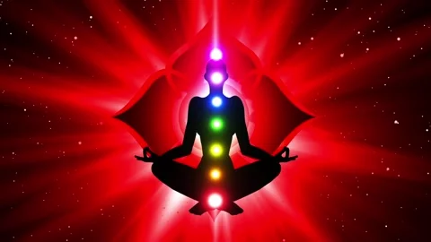 Root Chakra balance meditation Stock Footage 151876030