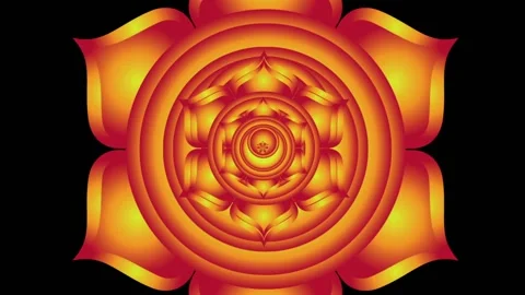 Root chakra bass blast animation Stock Footage 142415647