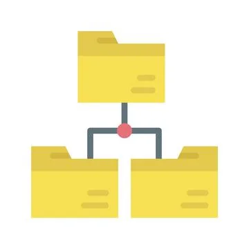 Root Directory Icon Image. Stock-Illustration