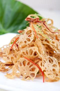 Root of lotus Stock Photos