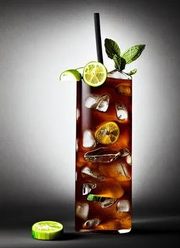 Root N' Mule Bar Drink. Adult Beverage Collection. Stock Illustration
