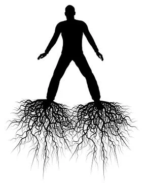 Roots Stock Illustration