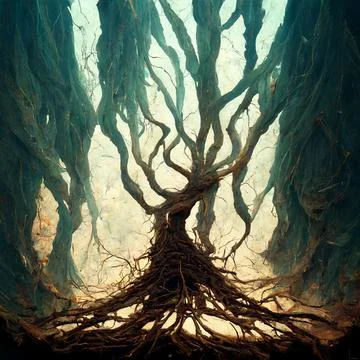 Roots Stock Illustration