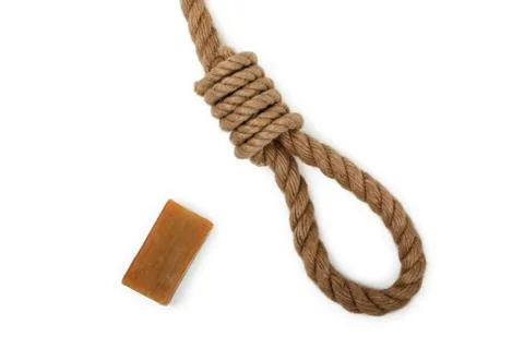 Rope and soap Stock Photos