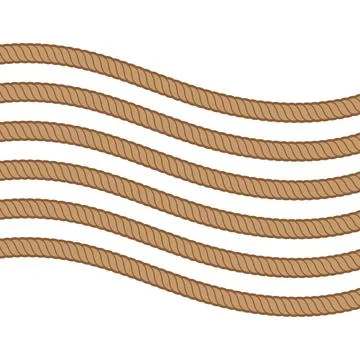 Rope border vector illustration design 스톡 일러스트