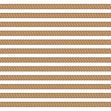 Rope border vector illustration design Stock Illustration